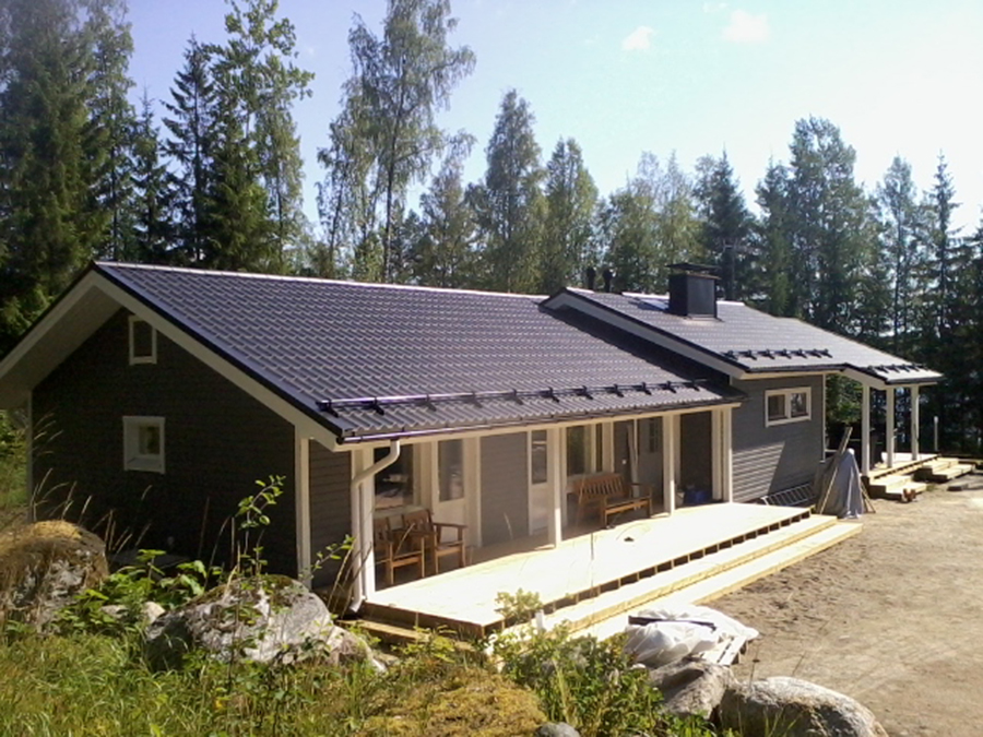 Kesämökin laajennus, Kangasniemi