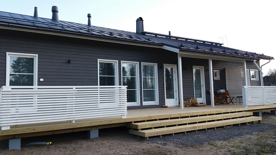 Omakotitalon rakennus, Mikkeli